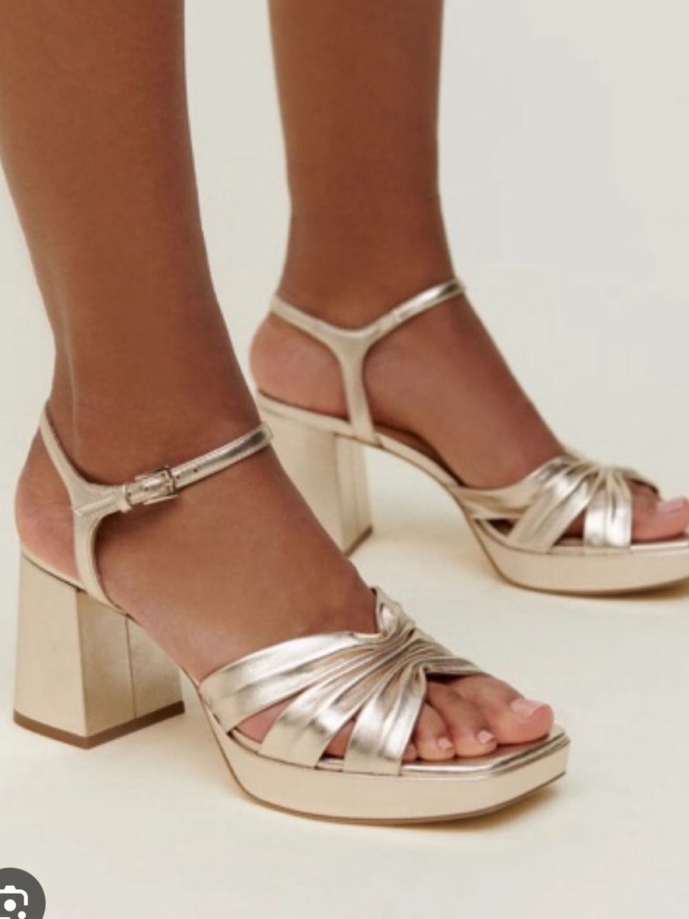 Reformation Maize Platform Sandals